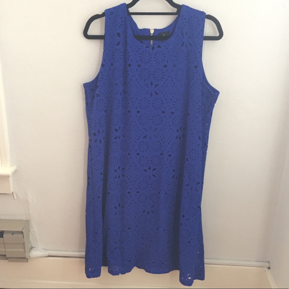 Worthington Cobalt Blue Shift Dress